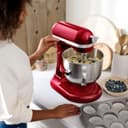 KitchenAid Robot de Cocina - Artisan - Batidora amasadora multifunción con bol elevable de Acero Inoxidable 6,6 L - Batidora de repostería con 5 accesorios - Almendra - 7