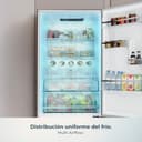 Cecotec Frigorífico Combi Total No Frost de 322L Bolero CoolMarket Combi 322i WD Inox E. 185,5 cm de Alto, 59,5 cm de Ancho, Clase E, Tecnología Multi Airflow, HumidityFlex HUB, LED Interior, Inox - 6