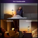 Philips Hue Twilight smarte Sleep und Wake-Up Tischleuchte, weißes und farbiges Licht, Bluetooth kompatibel, Sprachsteuerung mit Alexa, Apple Home & Google Assistant, weiß - 6