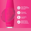 Foreo Issa 3 Electric Ultra-Hygienic 4-In-1 Sonic Toothbrush For Teeth, Gums, Cheeks & Tongue, Replaceable 6-Months Brush Head, 16 Intensities, 365 Days/ Usb Charge, Fda Approved, 2-Year Warranty - 6
