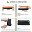 Cool Toner TN247 TN-243CMYK Toner Value Pack Compatible for Brother TN243 DCP-L3550CDW DCP-L3510CDW HL-L3210CW HL-L3230CDW MFC-L3750CDW MFC-L3710CW Ink Cartridges (Black,Cyan,Yellow,Magenta, 5-Pack) - 6