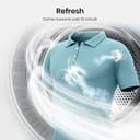 Hisense DHQE900UWDC Asciugatrice A Pompa Di Calore, 9 Kg, D, Bianco, Big Display, 15 programmi, Refresh - 7