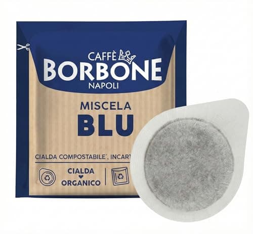 Caffè Borbone Cialda Compostabile, Miscela Blu - 100 Cialde - Sistema ESE