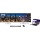 Dell DELL-U3225QE UltraSharp 32" 4K UHD 120Hz 16:9 IPS Black Monitor Bundle with 2-Year CPS Enhanced Protection Package - 8