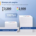 Palmtree 203X Toner Compatible para HP 203X para HP 203A 203 CF540X CF540A Toner para Color Laserjet Pro MFP M281fdw M254dw M254nw M281fdn M280nw M281cdw M254dn Negro Cian Magenta Amarillo - 5