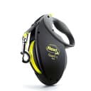 flexi Giant Medium Retractable Dog Leash (Tape), 26 ft, Medium, Black/Neon - 1