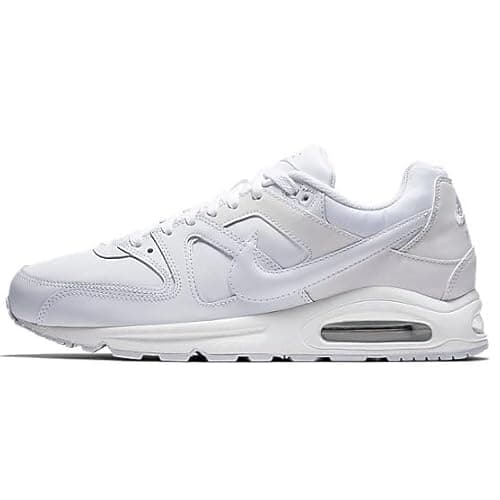 Nike AIR MAX Command Men's Trainers Sneakers Shoes 749760 (White/Metallic Silver/White 102) UK10 (EU45)