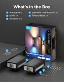 Govee Outdoor UpDown Wall Light, 2 Pack, 1400LM RGBICWW Smart Porch Lights Outdoor with 64 Scene Modes, IP66 Waterproof Wall Sconce for Outdoor Decor, Works with Alexa, Google Assistant and Matter - 8