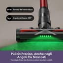 Ultenic 55Kpa/80Min Aspirapolvere Senza Fili U18, Scopa Elettrica Senza Fili Potente con Tubo Pieghevole, Filtrazione Multi-Cono,Display Intelligente, Anti-Groviglio per Peli Animali/Pavimenti/Tappeti - 7
