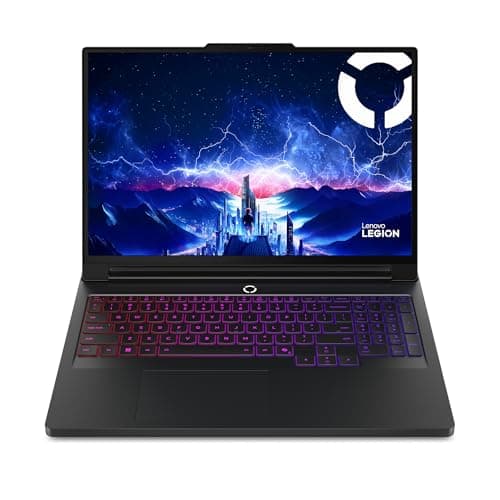 Lenovo Legion Pro 7 Gaming AI Laptop - Display OLED 16" WQXGA 240Hz, NVIDIA GeForce RTX 5090, Intel Core Ultra 9 275HX, RAM 64GB DDR5, SSD 2TB, Windows 11, Tastiera RGB QWERTY, 3 mesi GamePass