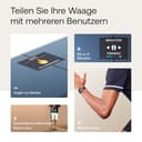 WITHINGS Body Smart — WLAN Digitale Personenwaage/Körperfettwaage für erweiterte Körperzusammensetzung inkl. Muskelmasse, Wasseranteil, Knochendichte - 6