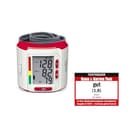 scala SC 6400 rot Handgelenk Blutdruckmessgerät – Präziser Blutdruckmesser mit WHO-Indikator & 85 Speicherplätzen – Fuzzy Logic Technologie – Inkl. Box & Batterien – Manschette 13,5-19,5 cm - 3