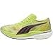 PUMA Deviate Men's Nitro Elite 2 Running Shoes - Green, Lime Pow PUMA Black Poison Pink, 40 EU - 1