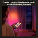 Philips Hue – Lámpara inteligente, Hue Signe, Lámpara de Pie LED Inteligente Gradient, Luz Blanca y Luces de Colores, Sistema de Iluminación con Tira Led Compatible con Alexa y Google Home,Color Negro - 7