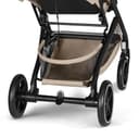 CYBEX Gold Passeggino BEEZY con posizione reclinabile ergonomica, Dalla nascita a circa 4 anni (max. 22 kg), Pieghevole in modo compatto, Sistema di cinture a una mano, Chocolate Brown - 11