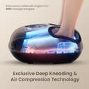 RENPHO Masajeador de pies con calor para fascitis plantar, Portátil Amasado Shiatsu, Compresión, Massager eléctrico de los pies de 3 intensidades, Marrón - 3