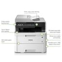 Brother MFC-L3730CDN Colour Laser Printer - All-in-One, USB 2.0/Network, Printer/Scanner/Copier/Fax Machine, 2 Sided Printing, A4 Printer, Small Office/Home Office Printer - 2