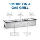 Napoleon 67013 Acero inoxidable Smoker Box accesorio de barbacoa/grill - 5