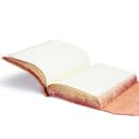 BELCRAFT Venezia Romantica A5 mittelgroßes Notizbuch aus Leder, Handgearbeitet in klassischem Italienischem Stil, Geschenkschachtel inklusive, Tagebuch, Lederbuch A5 (15x21 cm) Rot - 4