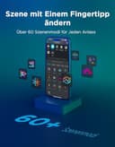 Govee Light Bars Pro for Gaming, verbesserte 16-Zoll Smart LED Lichtleisten mit dreiseitiger RGBIC Beleuchtung und WLAN für PC, Monitor, 60+ Szenenmodi, funktioniert mit Alexa und Google Home - 6