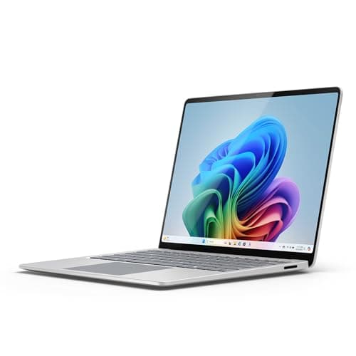 Microsoft Surface Laptop 7 Copilot+ PC Qualcomm Snapdragon X1E-80-100 35 cm (13.8") Touchscreen 16 GB LPDDR5x-SDRAM 512 GB SSD Wi-Fi 7 (802.11be) Windows 11 Home Platin (ZGP-00005)