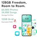 HONOR X6c,Unlocked Mobile Phones, 6.61-Inch 120Hz Eye Comfort Display,6+128GB,5300 mAh Long-lasting Battery,50 MP AI Ultra-Clear Camera,Extreme Drop&Water Resistance,Android 15,Ocean Cyan - 9