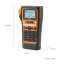 Brother PT-E310BTVP | Etichettatrice Palmare Professionale | Settore Elettrico | Tastiera QWERTY | Display LCD | 384 Simboli | Nastri TZE fino a 18 mm | Valigetta e alimentatore inclusi - 3