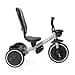 Chicco, 4in1 Trike Triciclo con Estructura de Metal, Ruedas Goma EVA, Cinturón de 4 Puntos, Manillar Telescópico y Capota Desmontable, Cochecito con Asiento Reversible, Cesta, Juguete 6 Meses - 5 Años - 4