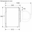 Bosch WQH245A0IT Serie 6 Asciugatrice smart a pompa di calore, 9 kg, Classe energetica C, Condensatore autopulente, Riduce le pieghe, Cestello per capi in lana, Bianco, 60 Cm - 13
