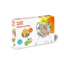 Bright Starts Seggiolino Vibrante Rilassante per Neonati - Barra Giocattoli Rimovibile, Piedini Antiscivolo, 0-6 Mesi Fino a 9 kg (Rainforest Vibes) - 9