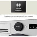LG W4X7016TWB 11kg/6kg Washer Dryer with AI Direct Drive - White - 5