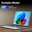 LUSA DESIGN 15 Inch Magnetic Privacy Screen for Surface Laptop 7, Removable Anti Glare Screen Protector, Blue Light Computer Filter, Anti Spy Easy Install - 2