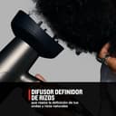 Remington Secador de Pelo Professional ONE, sensor Thermacare para proteger cabello, iónico, 8 ajustes, 4 accesorios, reductor encrespamiento, neceser para guardar, D6078 - 4