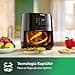 Philips Airfryer Serie 5000 L con WIFI, 4,1L (0,8Kg), Freidora de aire con función 13 en 1, 90% menos de grasa con Tecnología Rapid Air, Pantalla Digital con 7 preajustes, HomeID app (HD9255/80) - 6
