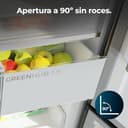 Cecotec Frigorífico 4 Puertas Total No Frost de 474L Bolero CoolMarket 4D 474 Dark E. 177,5cm de Alto, 83,3 cm de Ancho, Clase E, Ultra Silencioso, Iluminación LED, Compresor Inverter Plus, Inox Negro - 10