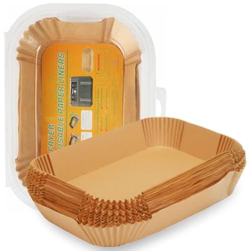 BYKITCHEN 220Stück Airfryer Backpapier für Ninja Foodi Max Dual Zone Heißluftfritteuse AF400EU, Backpapier für Heißluftfritteuse 2 Kammern 9L & 9,5L, Zubehör für Anderen Doppelkammer/Duo Air Fryer