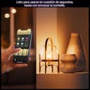 Philips Hue Bombilla A60 Smart LED, White and Color Ambiance, base E27, 6 W, luz espectro completo 1000-20.000 K, 810 lm, regulable, funciona con Alexa, Google Assistant y Apple Home, paquete de 3 ud - 7