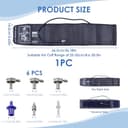 Bracciale Misuratore Pressione 22-52 cm, Misuratore di Pressione Sanguigna Bracciale Extra Large Bracciale Misuratore Pressione con 6 Connettore Compatibile con Maggior Parte Modelli - 2