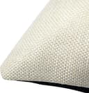 Federa Cuscini Divano，Copricuscini Decorativi Champagne e Nera 45 X 45 cm set da 4 Pezzi Cotone Lino Cuscino in Tinta Unita Cuscino del del Divano Bracciolo realizzato in tessuto di lino naturale - 5