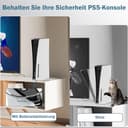 BYZANDQI Vertikaler Standfuß für PS5 / PS5 Pro / PS5 Slim – Vertikaler Ständer für PlayStation 5 Konsole - 6