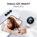 Samsung Galaxy S25 5G, 256 GB, 12 GB RAM, 50 + 12 + 10 Dreifachkamera, 6,2 Zoll großes Display, Marineblau – in diesem 256-GB-Modell erhalten Sie den doppelten Speicher zum gleichen Preis von 128 GB - 5