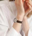 REBANDACE Strap for Omega x Swatch MoonSwatch Watch 20mm,Folding Buckle Omega X Swatch Moonswatch Speedmaster Replacement Strap,Curved No Gap Moonswatch Swatch strap for Men Women (Black) - 8