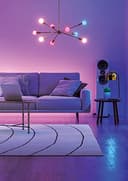 Nanoleaf Matter Essentials Lampadina E27 RGBW Smart e Dimmerabile - Luci Led 16M Colori, Matter over Thread, Bluetooth, Funziona con Google Home Apple, Sincronia Musica e Monitor, Casa e Gaming - 4