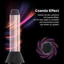 PARWIN PRO BEAUTY Air-Sonic Föhn, HD-LED Anzeige Fön, Haartrockner mit 110,000RPM Bürstenlosem Geräuscharm Motor, 2x 32mm Auto Wrap-Curler, 25M/S Luftstrom für Schnelle Trocknung （Champagne Silver） - 7