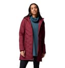 Columbia Damen Heavenly Long Hooded Jacket Hooded Puffer Jacket Rich Wine M - 3