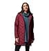Columbia Women's Heavenly Long Hooded Jacket, Hooded Puffer Jacket, Rich Wine, M - 3