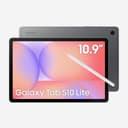 SAMSUNG Galaxy Tab S10 Lite con S-Pen, 128 GB, 6 GB RAM, solo Wi-Fi, LCD 11 pollici 90 Hz, Android 15 WiFi 6 Tablet, batteria per tutto il giorno, modello internazionale X400 - 1