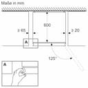 Bosch Kühl-Gefrier-Kobination 203 x 60 cm, Serie 4, KGN392I1F, 260 L Kühlen & 103 L Gefrieren, Total No Frost, längere Frische mit VitaFresh XXL, Extra leise, Gebürsteter Stahl mit AntiFingerprint - 21