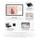 Samsung Galaxy Tab S10+ AI Tablet, Android Tablet, 12 GB RAM, 512 GB Speicher, AMOLED-Display, Antireflexionsbeschichtung, Inkl. S Pen, WiFi, Moonstone Gray, 36 Monate Herstellergarantie - 4