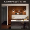 Philips Hue White Lampadina Smart LED, Attacco E27, 15.5 W, Luce Bianca Calda, Dimmerabile, Controllo con Bluetooth e Hue App, Funziona con Alexa, Google Assistant e Apple HomeKit - 3